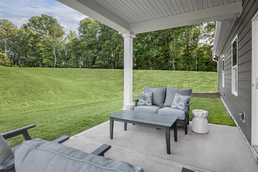 HOMESITE SPECIAL: The Anderson w/ a rear covered porch for $499,9990 6/7
