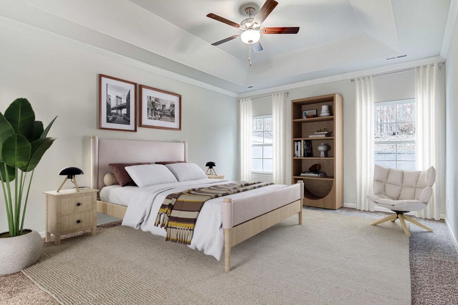 Primary Bedroom | Lander Plan