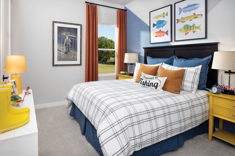Furnished interior in a model home at Rye Ranch – Classic Series in Parrish (Image 10).