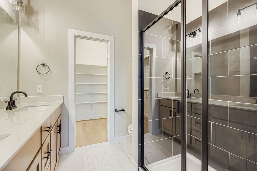 Furnished interior in a model home at Jeans Creek in McKinney (Image 3). Furnished interior in a model home at Jeans Creek in McKinney (Image 3).