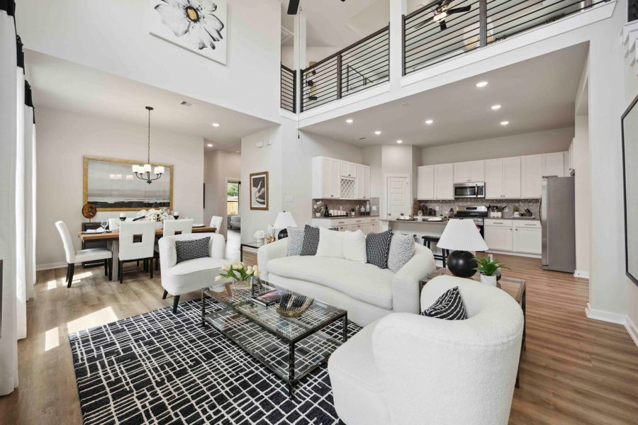 Lexington Heights Model Home - Family Room