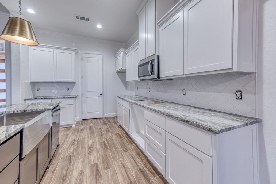 Furnished interior in a model home at Elevation Estates in Weatherford (Image 5). Furnished interior in a model home at Elevation Estates in Weatherford (Image 5).