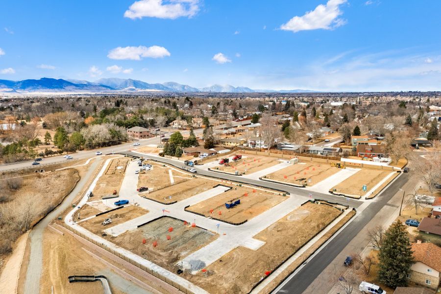 Site preparation and early development at Hillcrest Creek in Arvada, CO (Image 22).