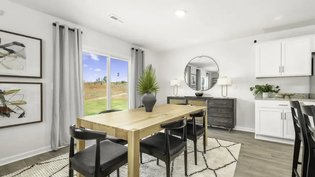Furnished interior in a model home at Northbrooke Village in Madison (Image 7).