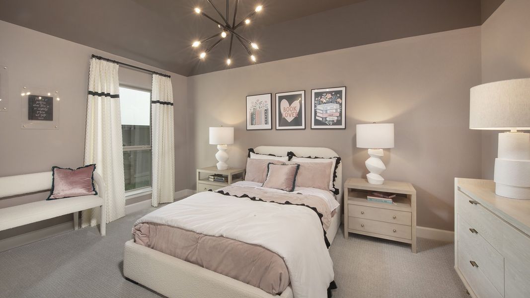 Furnished interior in a model home at Revera 50' in Richmond (Image 14).
