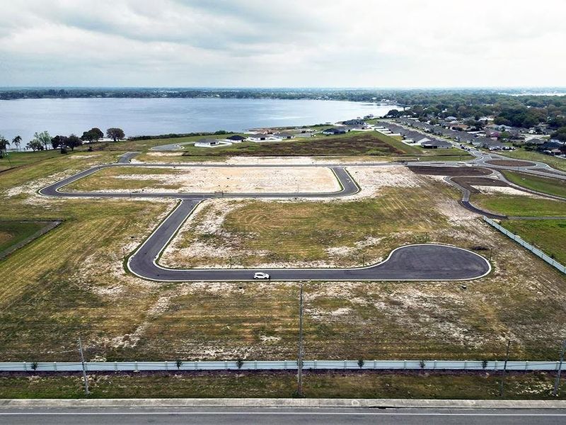 This new neighborhood offers peace and privacy near the shores of Lake Arietta.