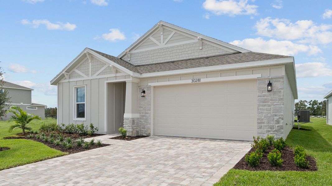 The longleaf by DRB Homes Front Exterior