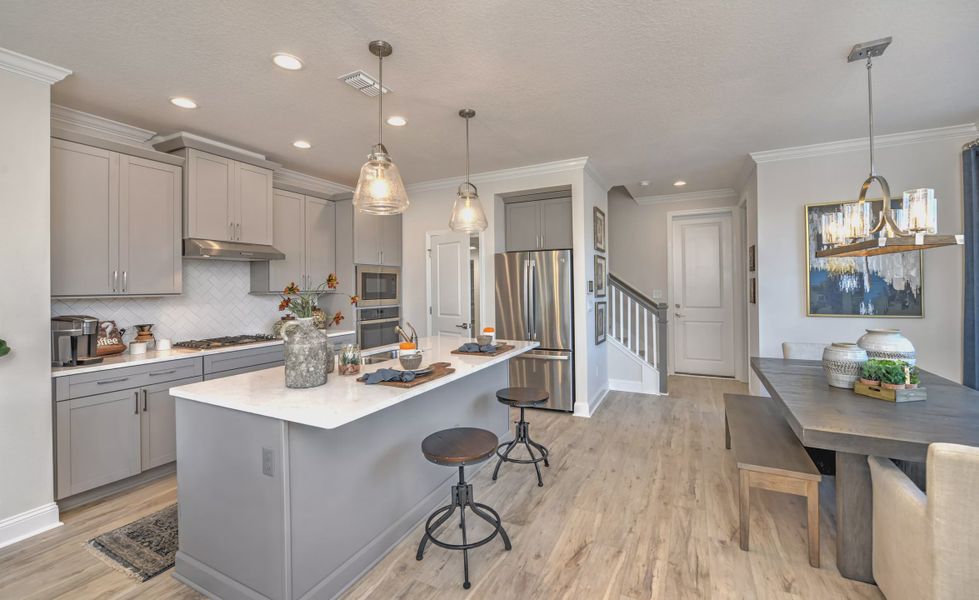 Furnished interior in a model home at Nocatee in Ponte Vedra (Image 6). Furnished interior in a model home at Nocatee in Ponte Vedra (Image 6).