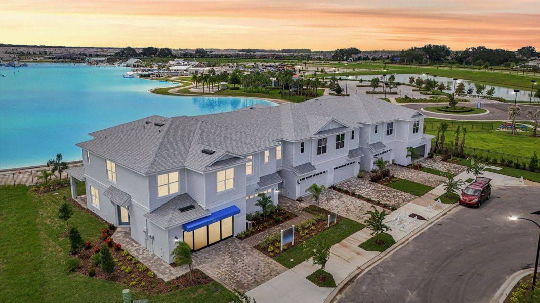 Front exterior of a home in the Isla Mirada community, located in San Antonio, FL (Image 8). Front exterior of a home in the Isla Mirada community, located in San Antonio, FL (Image 8).