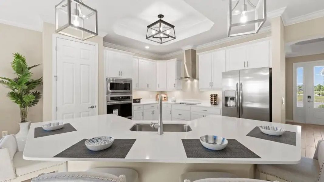 Furnished interior in a model home at Stillwater at Lakewood Ranch: Executive Homes in Lakewood Ranch (Image 18). Furnished interior in a model home at Stillwater at Lakewood Ranch: Executive Homes in Lakewood Ranch (Image 18).