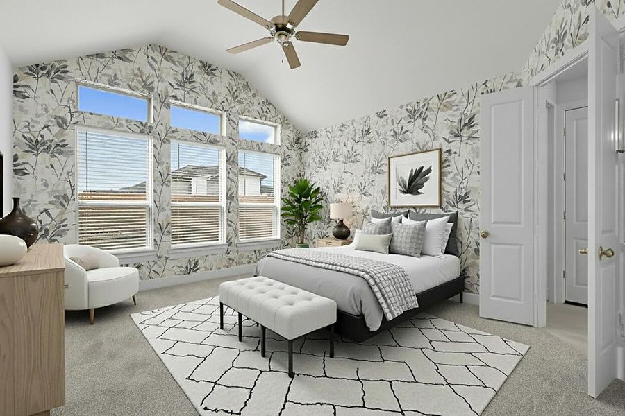 Furnished interior in a model home at Wildflower in Chattanooga (Image 7). Furnished interior in a model home at Wildflower in Chattanooga (Image 7).