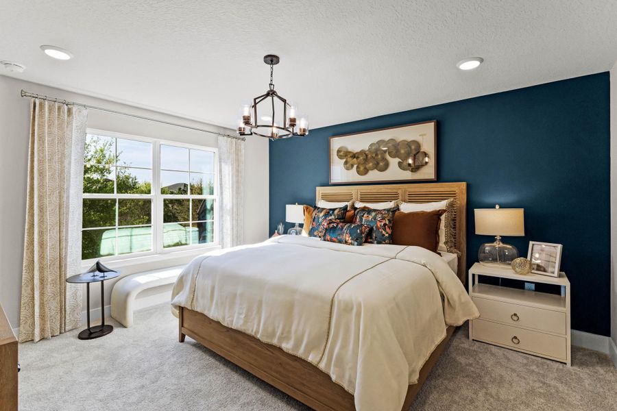 Furnished interior in a model home at Harmony Isle Townhomes in St. Cloud (Image 9). Furnished interior in a model home at Harmony Isle Townhomes in St. Cloud (Image 9).