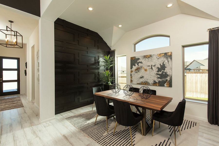 Furnished interior in a model home at Mandola Farms  in Richmond (Image 10).