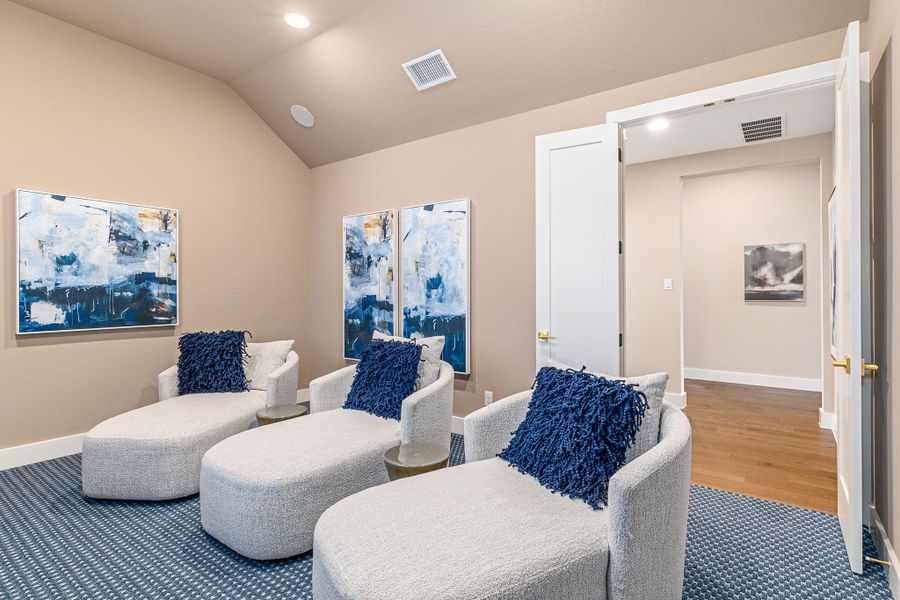 American Legend Homes 60' model in Wellington - Media Room American Legend Homes 60' model in Wellington - Media Room