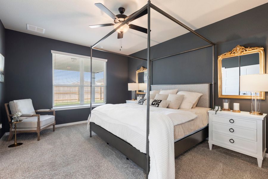 Furnished interior in a model home at Northgate in Temple (Image 25). Furnished interior in a model home at Northgate in Temple (Image 25).