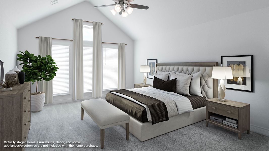 Furnished interior in a model home at Lakewood Village 70'/90' in Lakewood Village (Image 5). Furnished interior in a model home at Lakewood Village 70'/90' in Lakewood Village (Image 5).