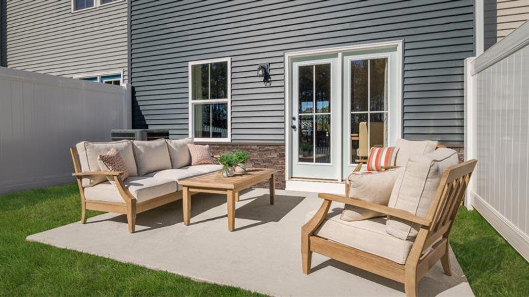 Upgrade your outdoor space from a small balcony and shared common areas to your very own backyard!