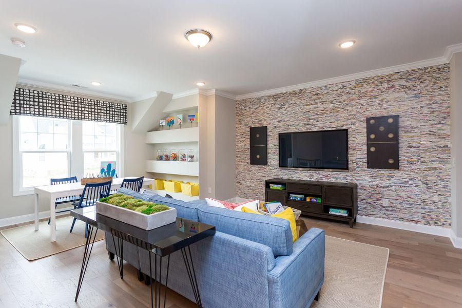 Furnished interior in a model home at Magnolia Acres in Fuquay Varina (Image 41). Furnished interior in a model home at Magnolia Acres in Fuquay Varina (Image 41).
