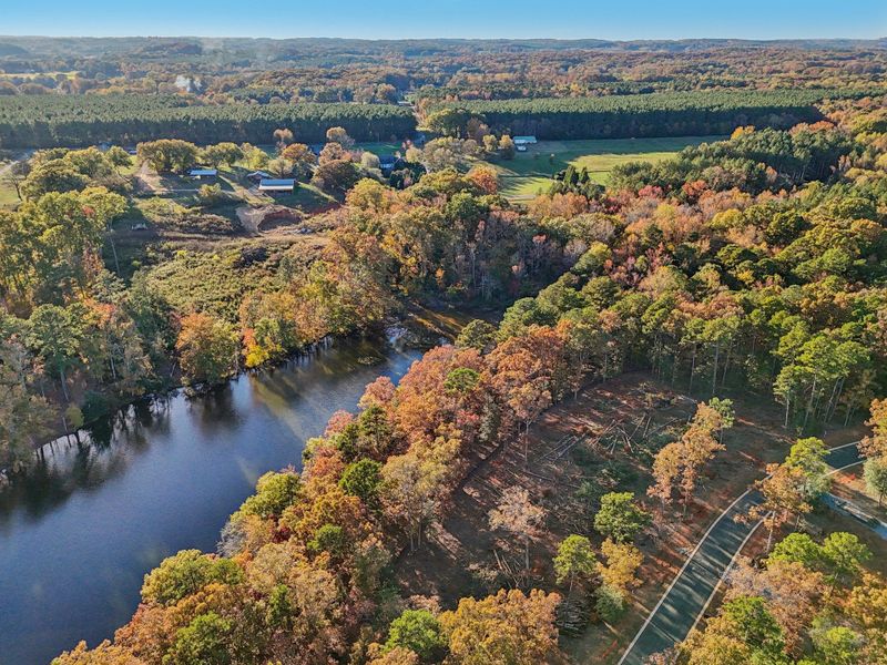 Natural surroundings and green spaces near Edgewater on Lake Tillery Waterfront in Norwood, NC (Image 19).