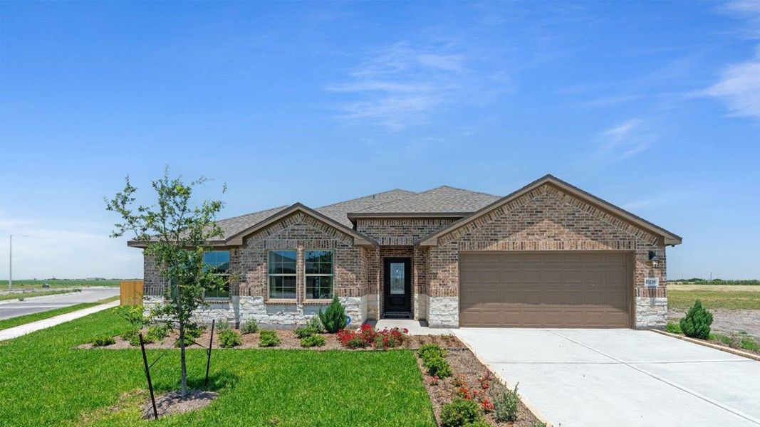 Front exterior of a home in the The Lakes Northwest community, located in Robstown, TX (Image 1). Front exterior of a home in the The Lakes Northwest community, located in Robstown, TX (Image 1).
