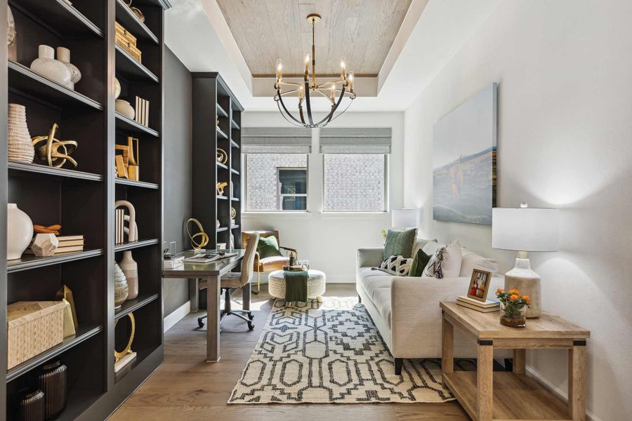 Furnished interior in a model home at Northshore at Lakewood Village - Garden Series in Lakewood Village (Image 10). Furnished interior in a model home at Northshore at Lakewood Village - Garden Series in Lakewood Village (Image 10).