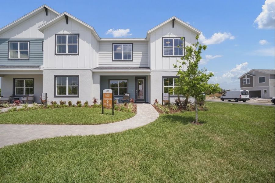 Front exterior of a home in the North River Ranch community, located in Parrish, FL (Image 3). Front exterior of a home in the North River Ranch community, located in Parrish, FL (Image 3).
