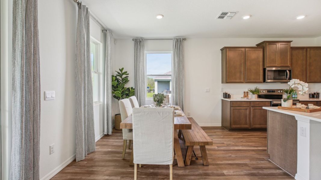 Furnished interior in a model home at Angeline in Land O' Lakes (Image 13). Furnished interior in a model home at Angeline in Land O' Lakes (Image 13).