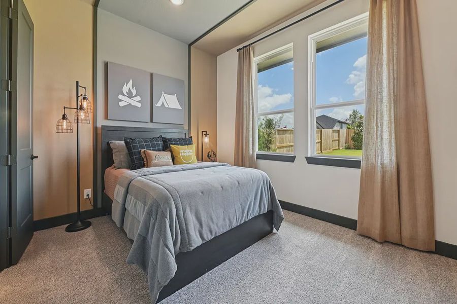 Furnished interior in a model home at Westland Ranch in League City (Image 8). Furnished interior in a model home at Westland Ranch in League City (Image 8).
