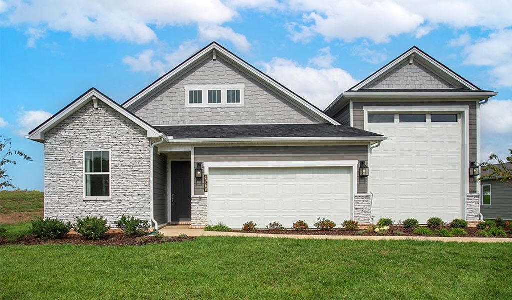 Front exterior of a home in the Williamsport Landing community, located in Columbia, TN (Image 2).