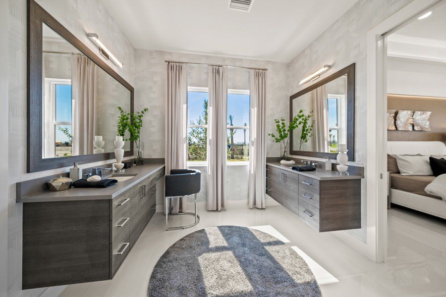 Furnished interior in a model home at Palmera at Wellen Park in Venice (Image 31).