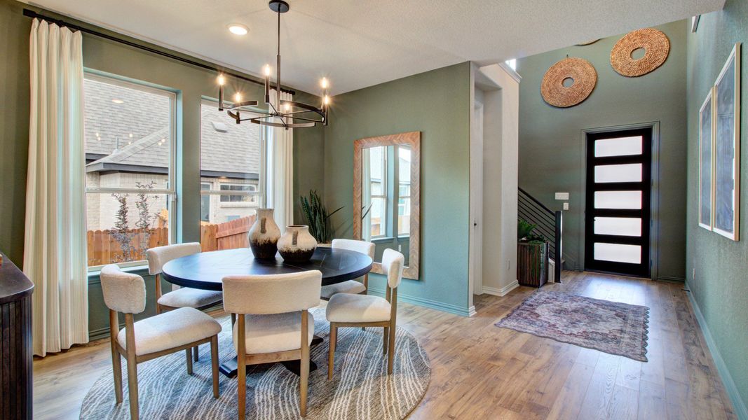 Furnished interior in a model home at Stream Waters in Seguin (Image 4). Furnished interior in a model home at Stream Waters in Seguin (Image 4).