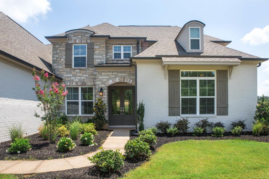 Front exterior of a home in the White Oak community, located in Arlington, TN (Image 10).