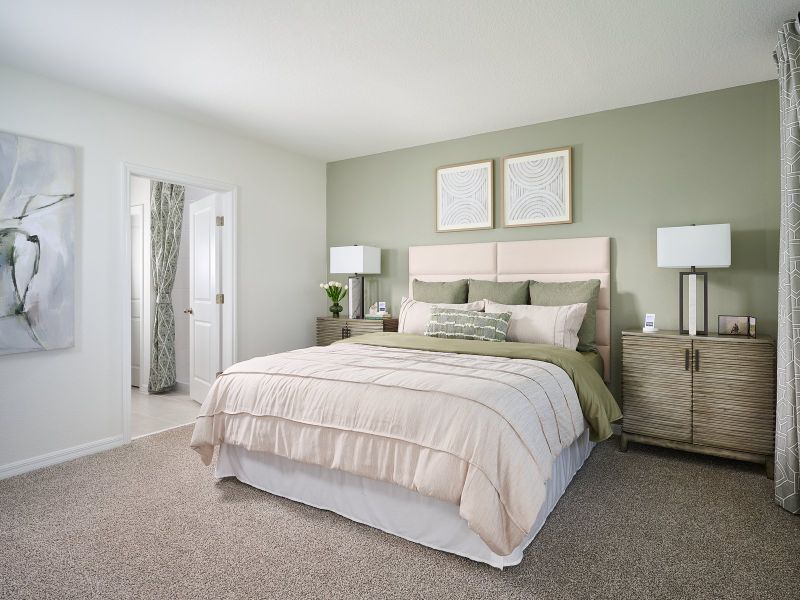 Furnished interior in a model home at Two Rivers - Premier Series in Zephyrhills (Image 17). Furnished interior in a model home at Two Rivers - Premier Series in Zephyrhills (Image 17).