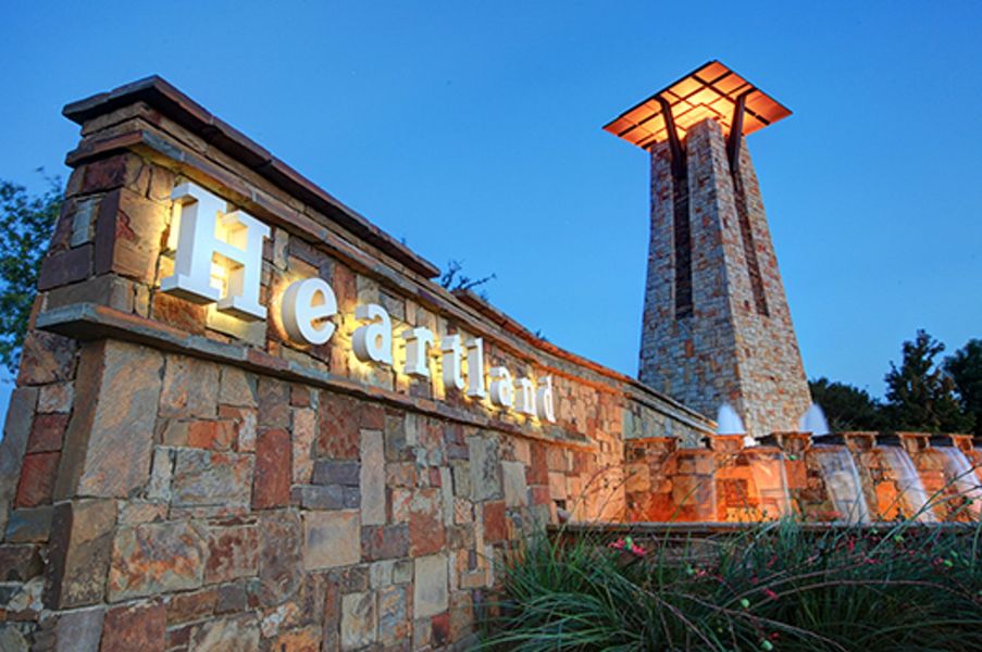 Front exterior of a home in the Heartland community, located in Heartland, TX (Image 38). Front exterior of a home in the Heartland community, located in Heartland, TX (Image 38).