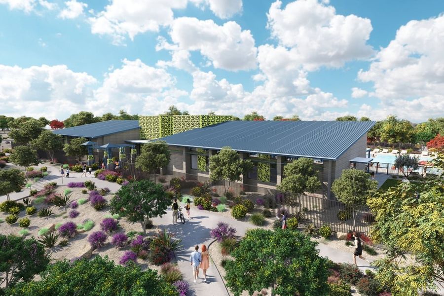 Future planned community center