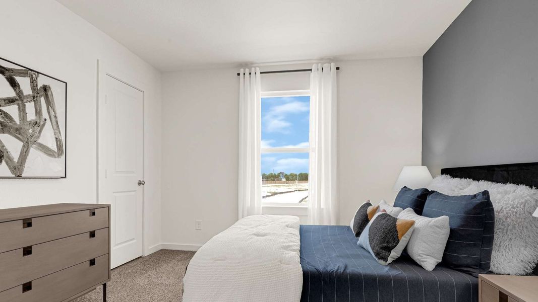 Furnished interior in a model home at Holly Ridge in Rosenberg (Image 23).