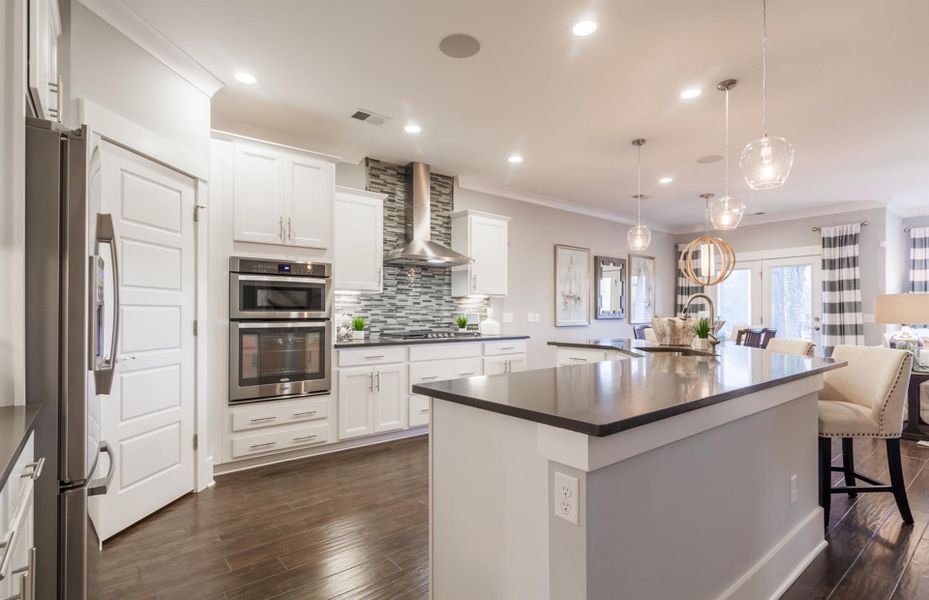 Spacious Kitchens