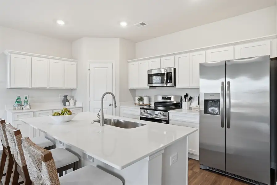 Furnished interior in a model home at Towns at Lake Greenwood in Greenwood (Image 7).