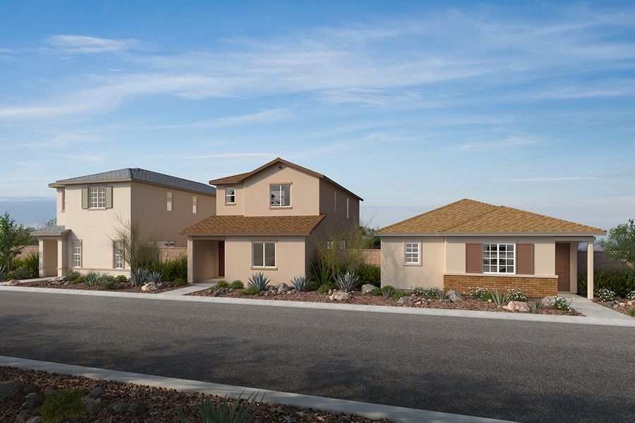Front exterior of a home in the Enclaves at Tumamoc community, located in Tucson, AZ (Image 2). Front exterior of a home in the Enclaves at Tumamoc community, located in Tucson, AZ (Image 2).