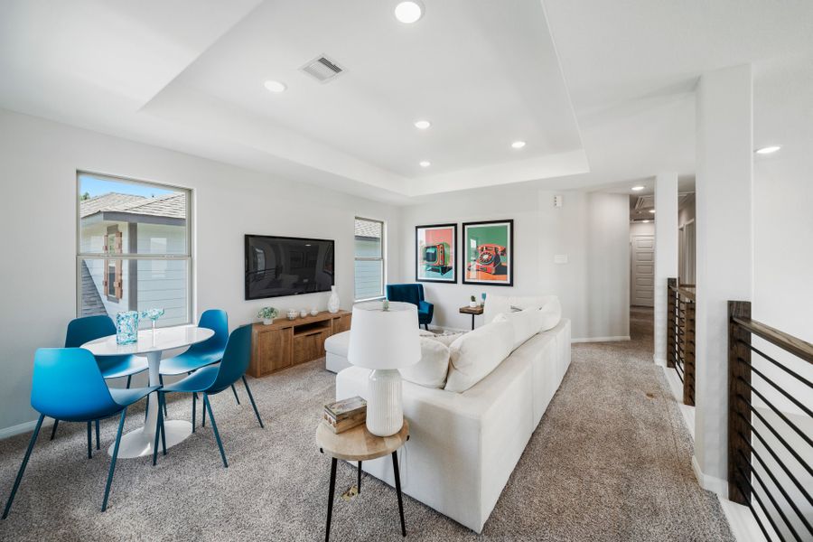 Bluebonnet Village Model Home - Mansfield - Game Room