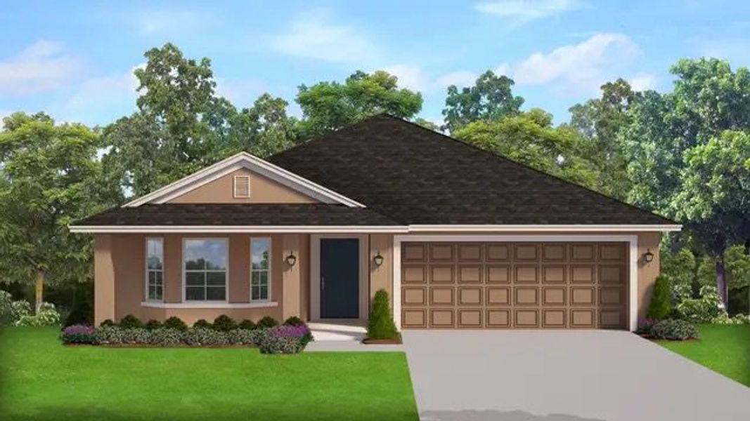 Front exterior of a home in the Citrus Landing community, located in Davenport, FL (Image 14).