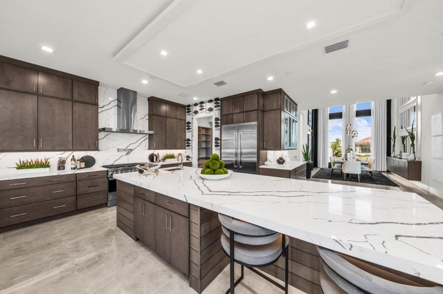 Furnished interior in a model home at Legends Bay in Bradenton (Image 176).