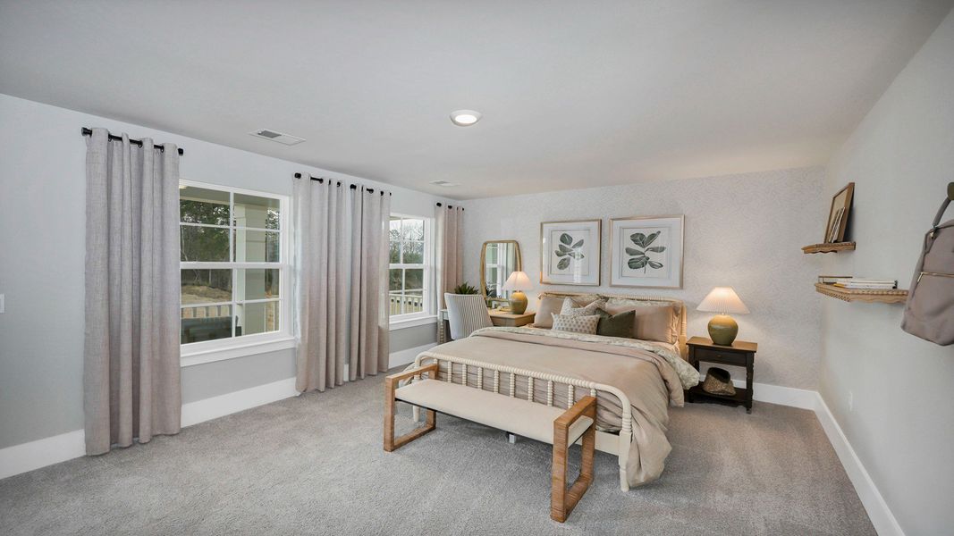 Furnished interior in a model home at Livingston Woods in Irmo (Image 53). Furnished interior in a model home at Livingston Woods in Irmo (Image 53).