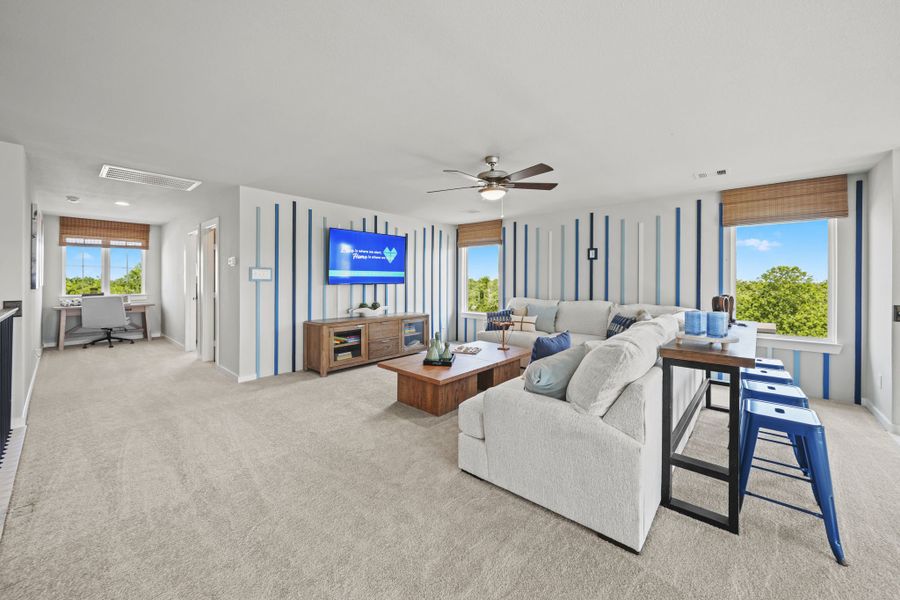 Furnished interior in a model home at Grand Magnolia in Magnolia (Image 20).
