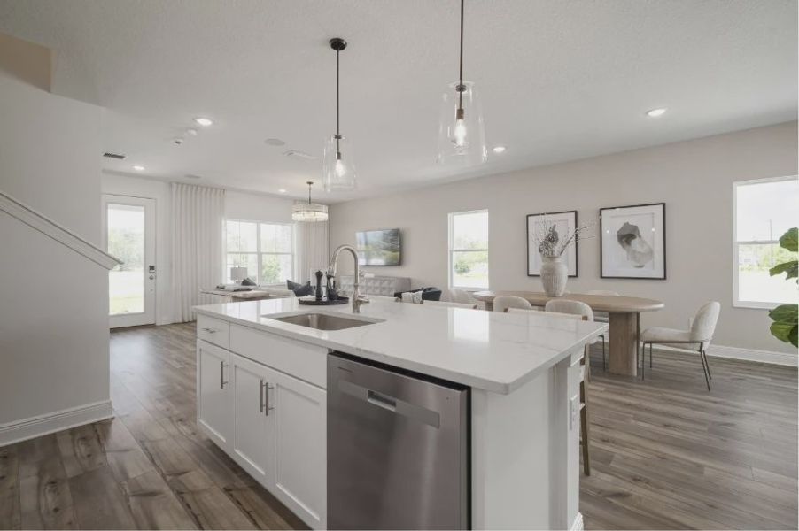 Furnished interior in a model home at North River Ranch in Parrish (Image 12). Furnished interior in a model home at North River Ranch in Parrish (Image 12).