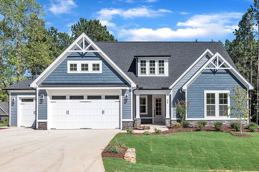 Front exterior of a home in the Baylee Ridge community, located in Selma, NC (Image 34).