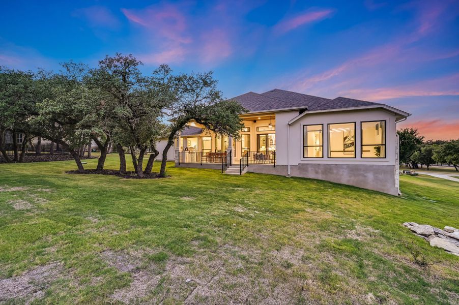 Exterior details of a home in Clearwater Ranch, Liberty Hill (Image 27).