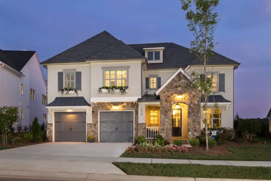 Front exterior of a home in the Enclave at McKee community, located in Charlotte, NC (Image 4).