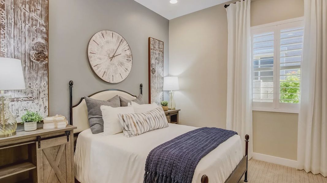Furnished interior in a model home at Mirada Crossing in Goodyear (Image 7).