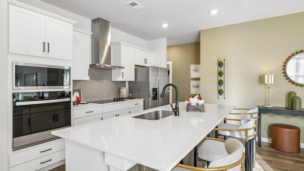 Furnished interior in a model home at Reserve at Hickory Ridge in Columbia (Image 85).
